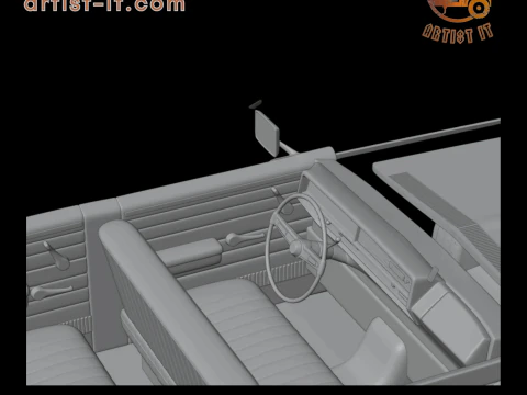 Oldsmobile Vista Cruiser 1964 3d print model 3D Print Model