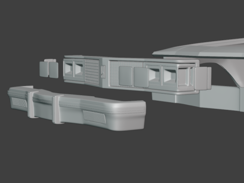 1983 Oldsmobile Regency 3d print model Model Cetak 3D