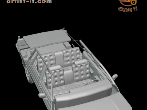 1983 Oldsmobile Regency 3d print model 3D Print Model