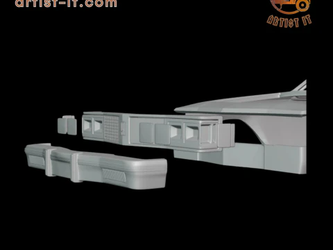 1983 Oldsmobile Regency 3d print model 3D Print Model
