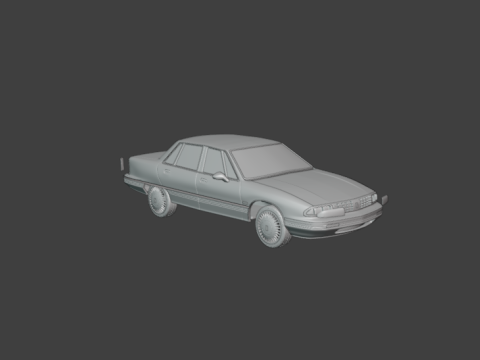 1991 - 1996 Oldsmobile 98 3d print model 3D Принт Модель