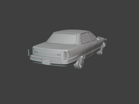 1991 - 1996 Oldsmobile 98 3d print model Model do druku 3D