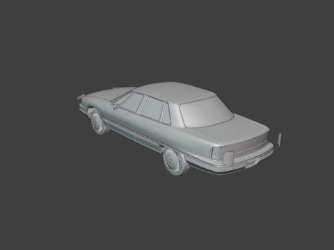 1991 - 1996 Oldsmobile 98 3d print model Model do druku 3D