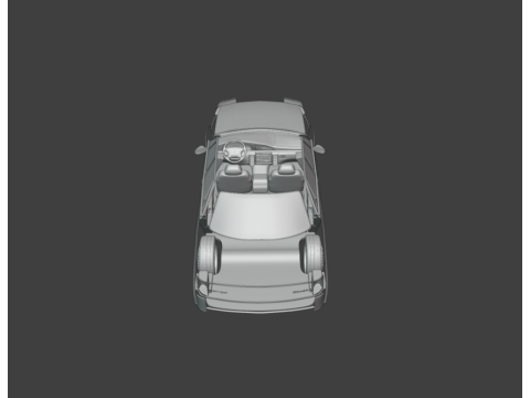 1991 - 1996 Oldsmobile 98 3d print model Model do druku 3D