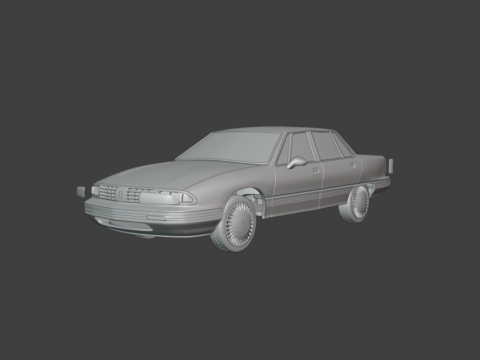 1991 - 1996 Oldsmobile 98 3d print model Model do druku 3D