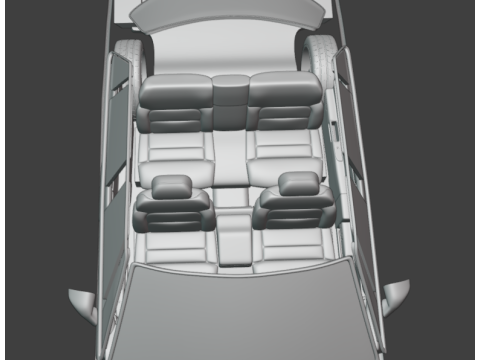 1991 - 1996 Oldsmobile 98 3d print model Model do druku 3D