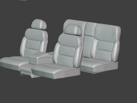 1991 - 1996 Oldsmobile 98 3d print model Model do druku 3D
