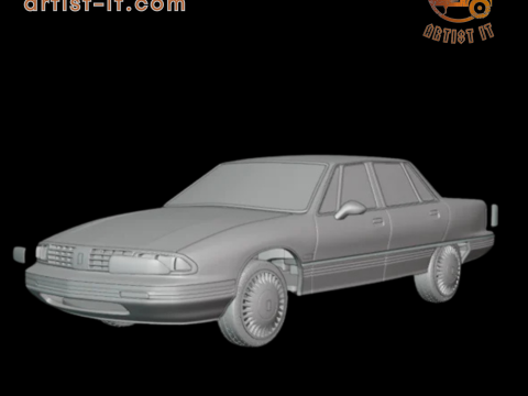 1991 - 1996 Oldsmobile 98 3d print model 3D Print Model