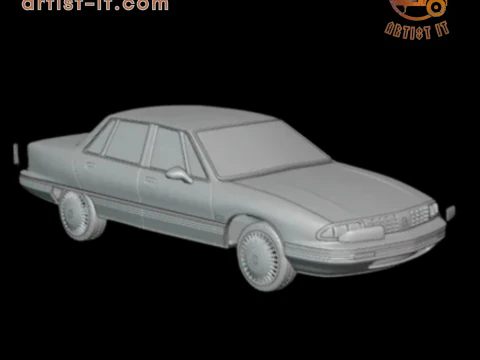 1991 - 1996 Oldsmobile 98 3d print model 3D Print Model