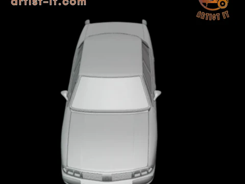 1991 - 1996 Oldsmobile 98 3d print model 3D Print Model