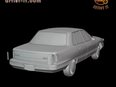 1991 - 1996 Oldsmobile 98 3d print model 3D Print Model