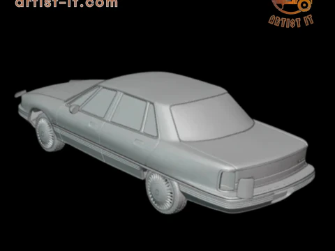 1991 - 1996 Oldsmobile 98 3d print model 3D Print Model