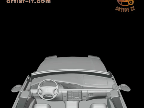 1991 - 1996 Oldsmobile 98 3d print model 3D Print Model