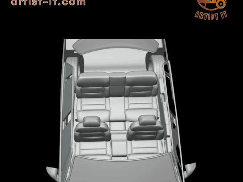 1991 - 1996 Oldsmobile 98 3d print model 3D Print Model