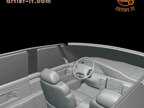 1991 - 1996 Oldsmobile 98 3d print model 3D Print Model