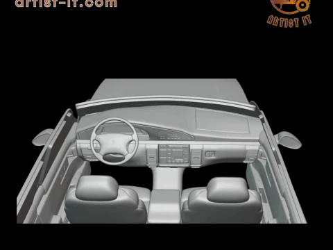1991 - 1996 Oldsmobile 98 3d print model 3D Print Model