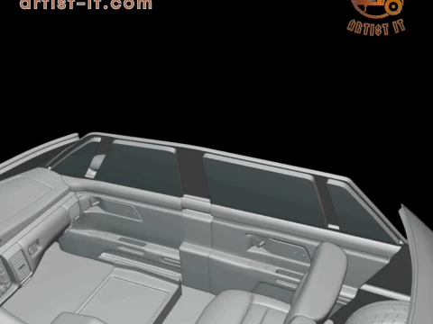 1991 - 1996 Oldsmobile 98 3d print model 3D Print Model