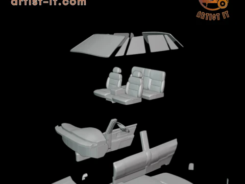 1991 - 1996 Oldsmobile 98 3d print model 3D Print Model