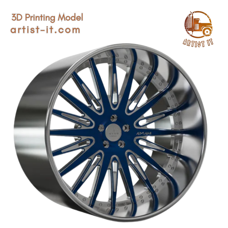 AMANI 锻造 Hermano 原创 3D 打印模型 3D 打印模型 .c4d .max .obj .3ds .fbx .stl .blend