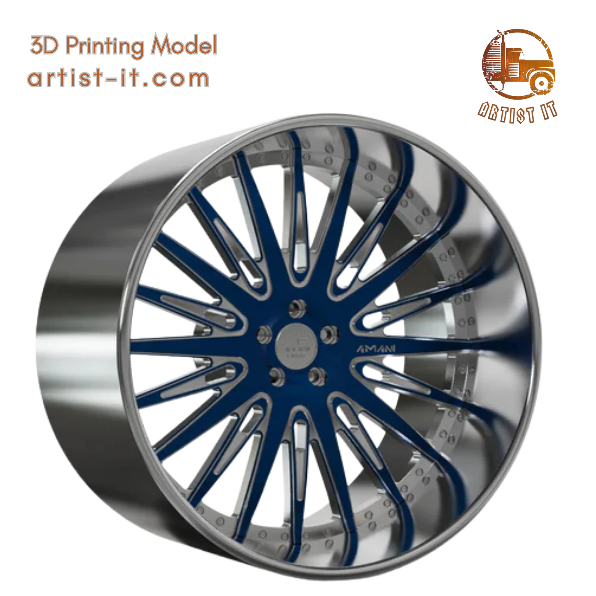 AMANI FORGED Hermano ORIGINAL 3D PRINT MODEL 3D Print Model .c4d .max .obj .3ds .fbx .stl .blend