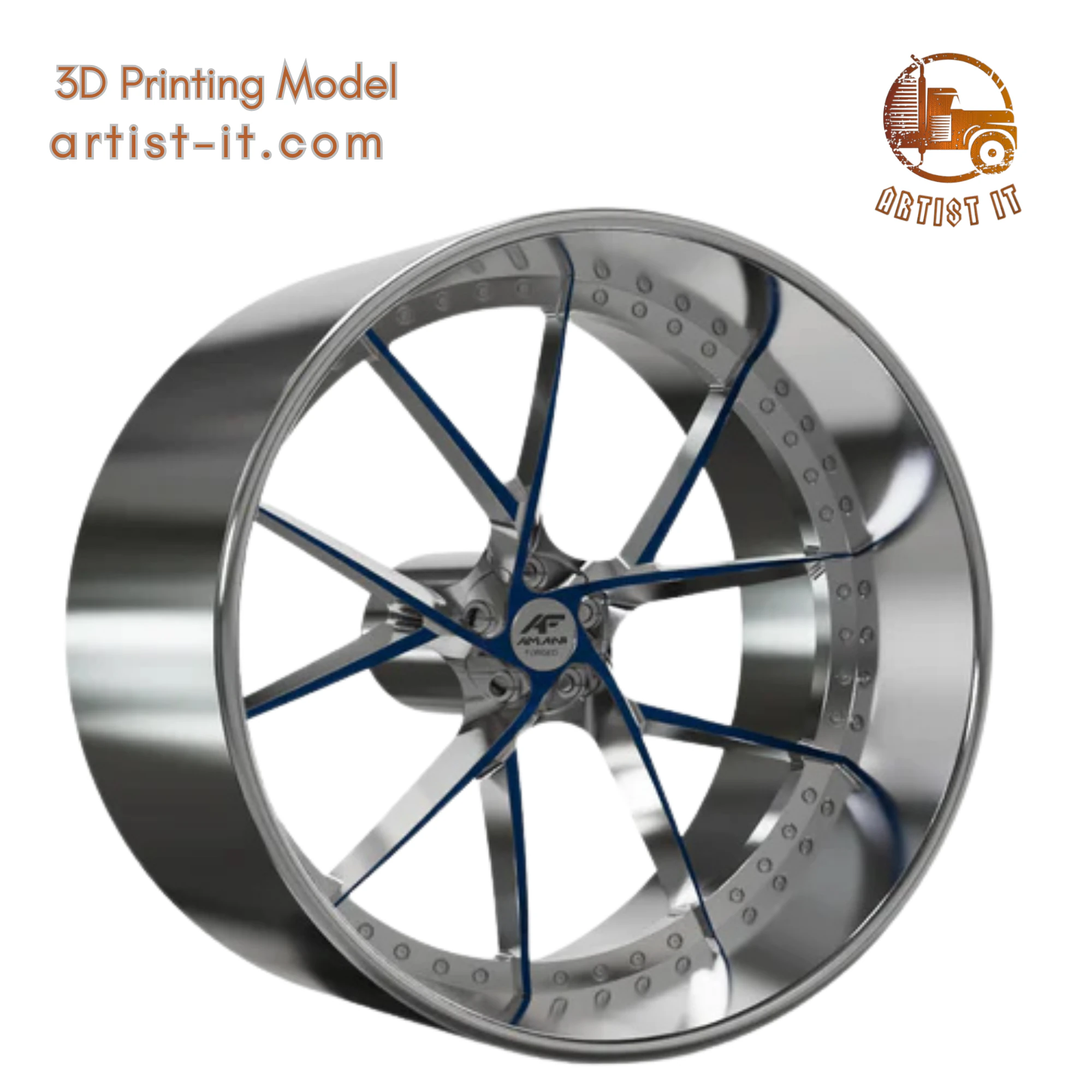 MODEL CETAK 3D ASLI AMANI FORGED Lazaro Model Cetak 3D .c4d .max .obj .3ds .fbx .stl .blend 