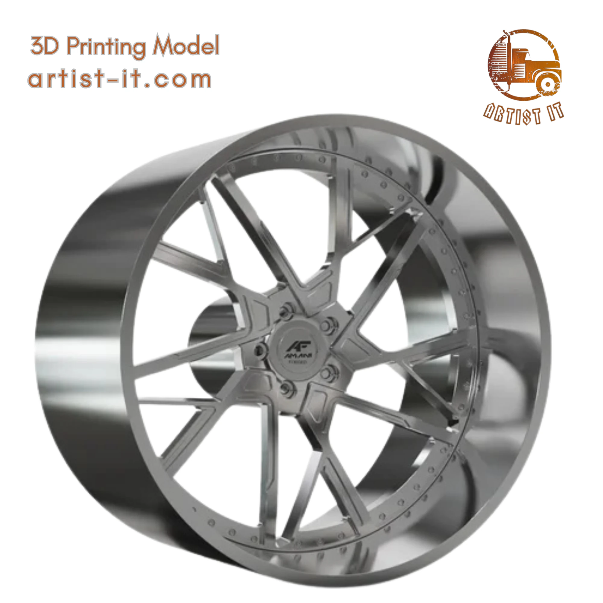 AMANI FORGED Pura ORIGINAL 3D PRINT MODEL 3D Print Model .c4d .max .obj .3ds .fbx .stl .blend 