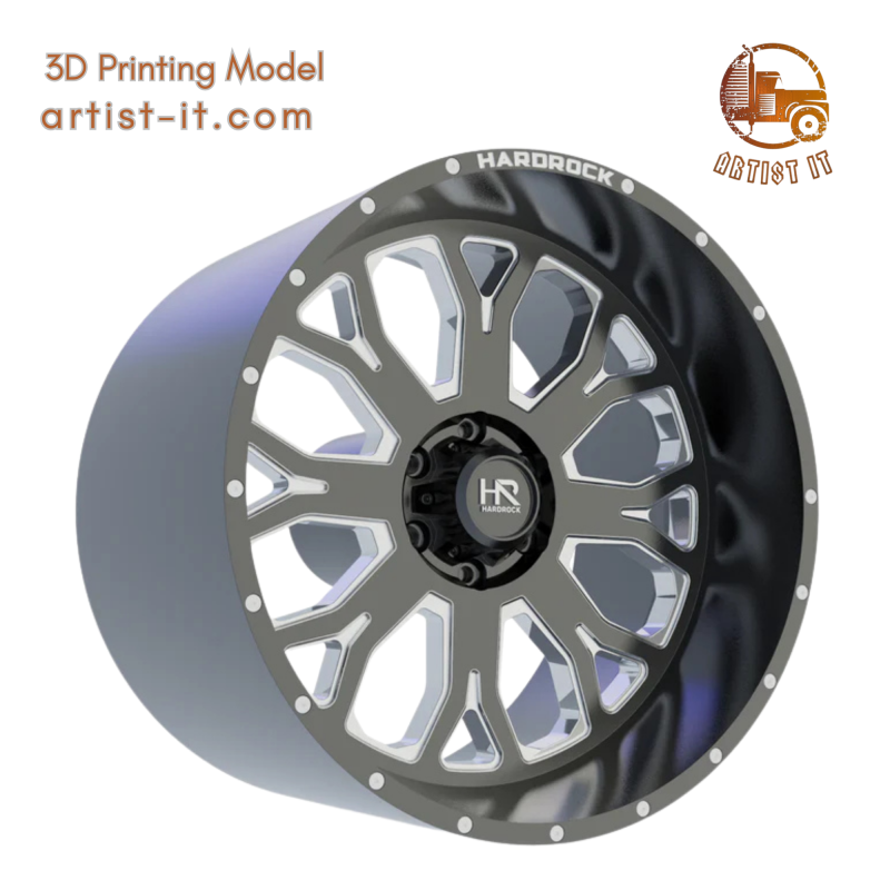 HARDROCK H 504 3D PRINT MODEL 3D Print Model .c4d .max .obj .3ds .fbx .stl .blend 