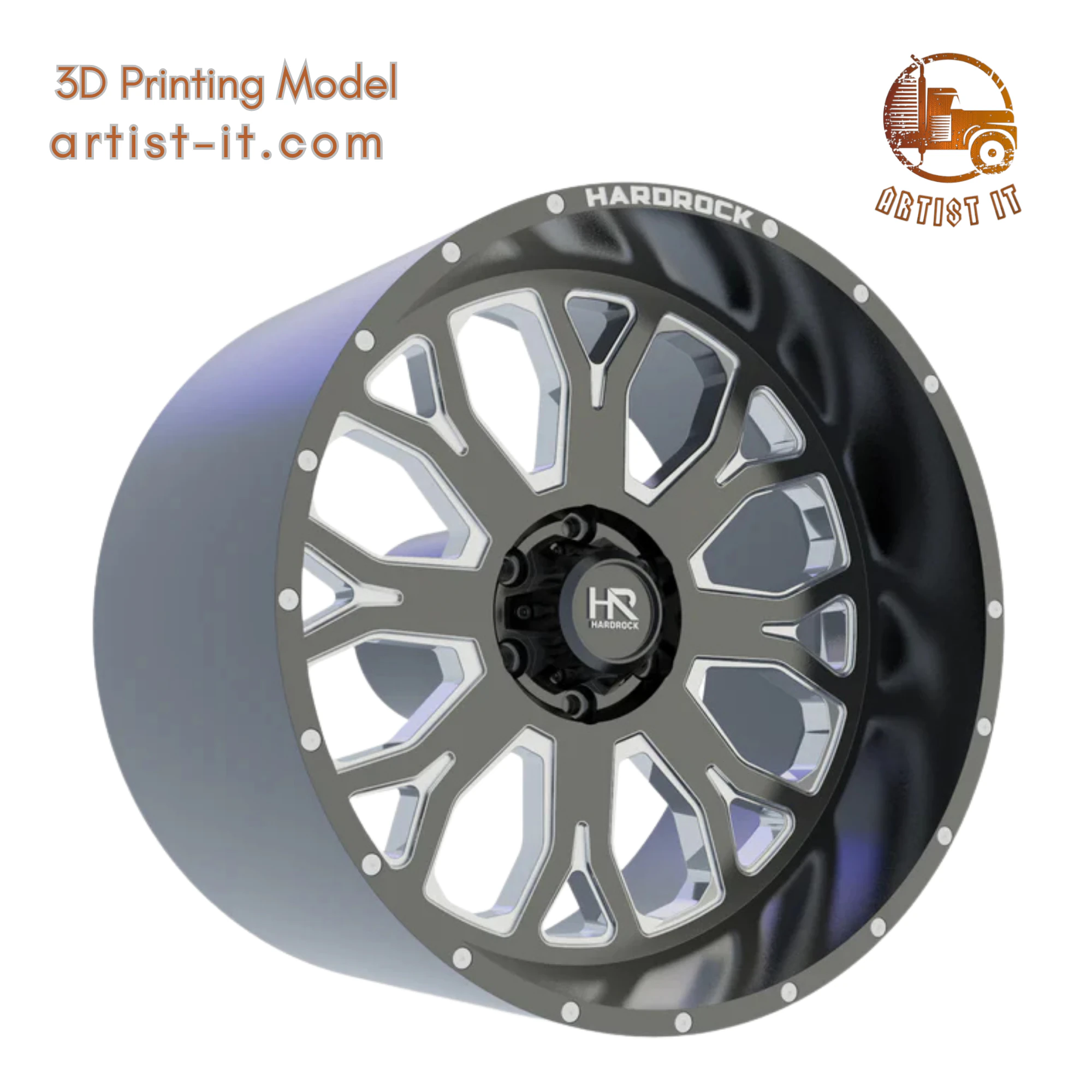 HARDROCK H 504 3D PRINT MODEL 3D Print Model .c4d .max .obj .3ds .fbx .stl .blend