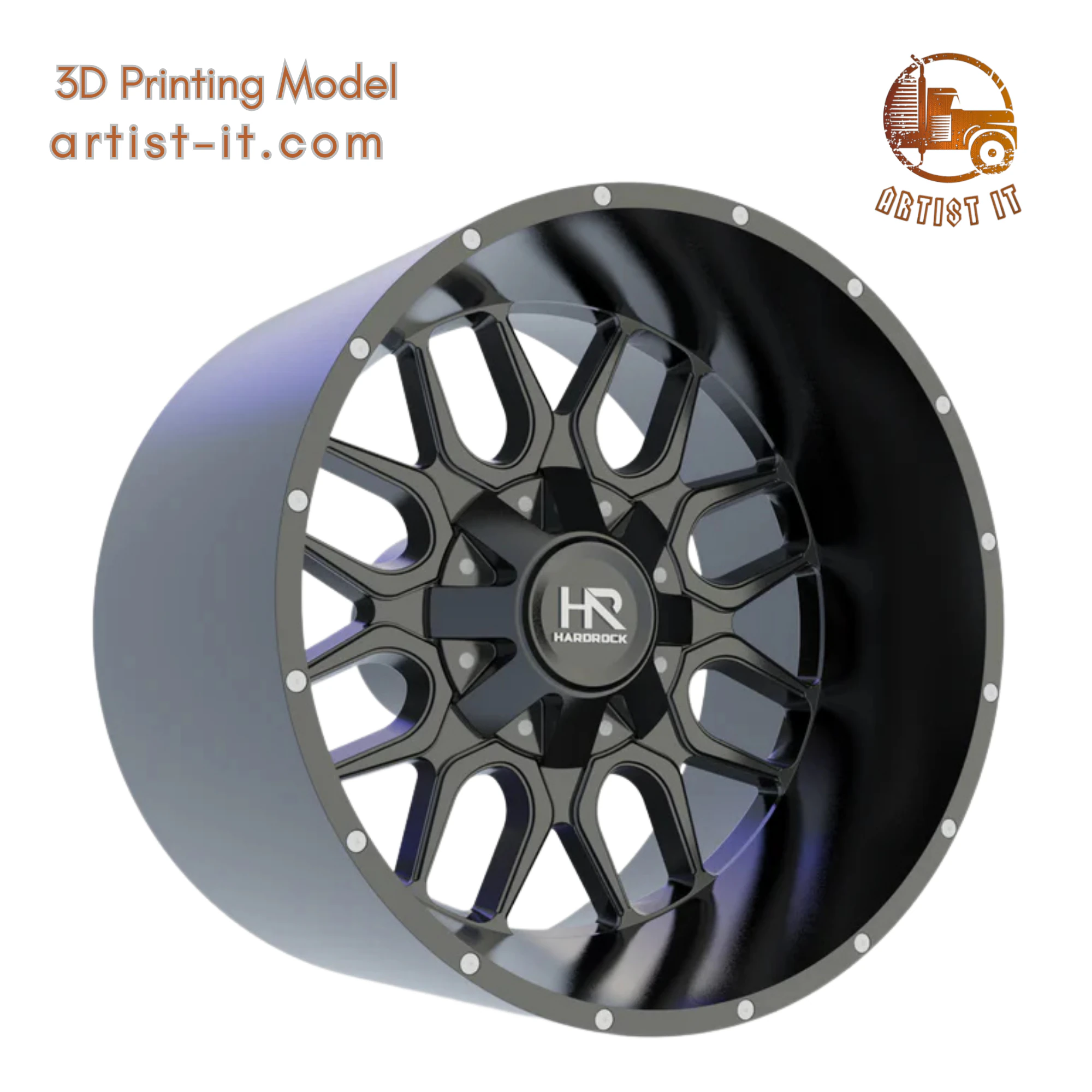 HARDROCK H 709 3D PRINT MODEL 3D Print Model .c4d .max .obj .3ds .fbx .stl .blend