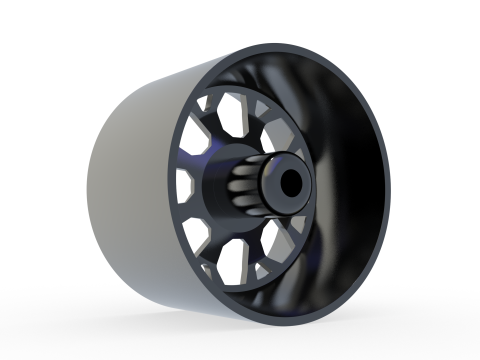 HARDROCK H 711 3D PRINT MODEL 3D 打印模型