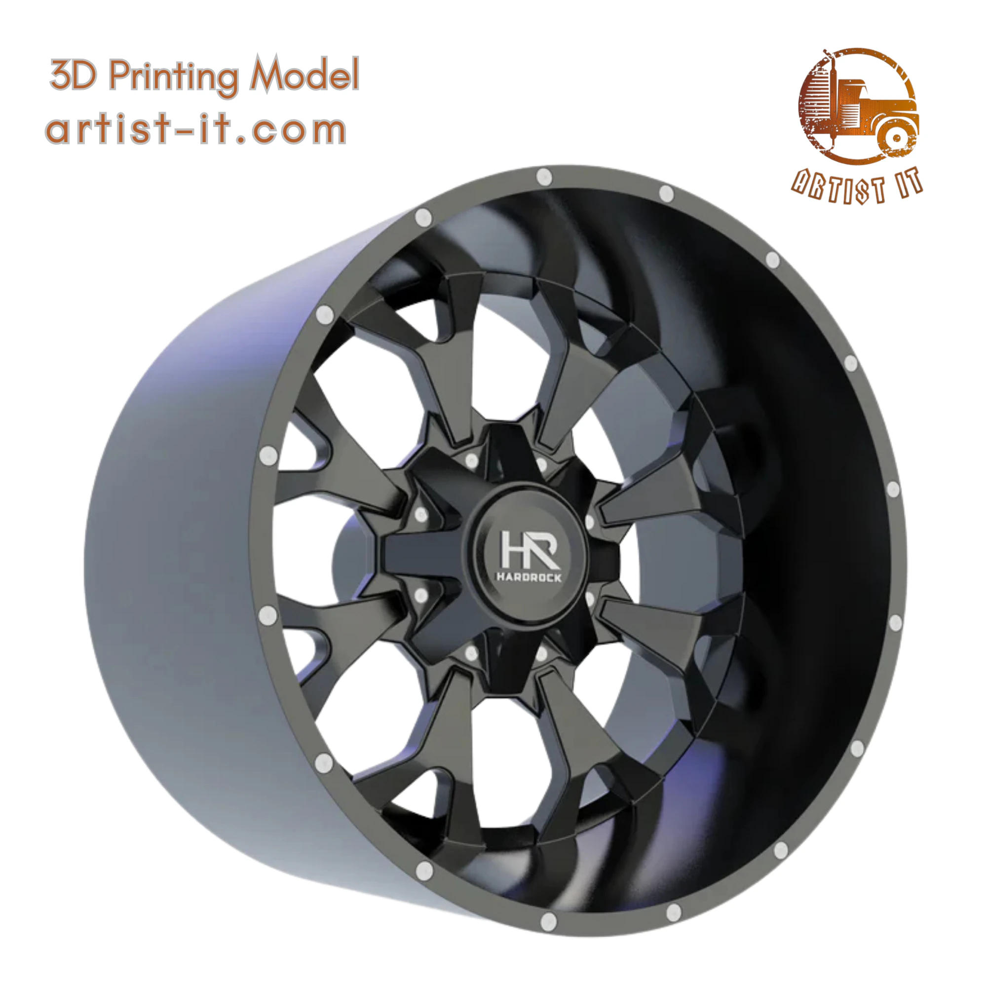 HARDROCK H 711 3D PRINT MODEL 3D Print Model .c4d .max .obj .3ds .fbx .stl .blend 
