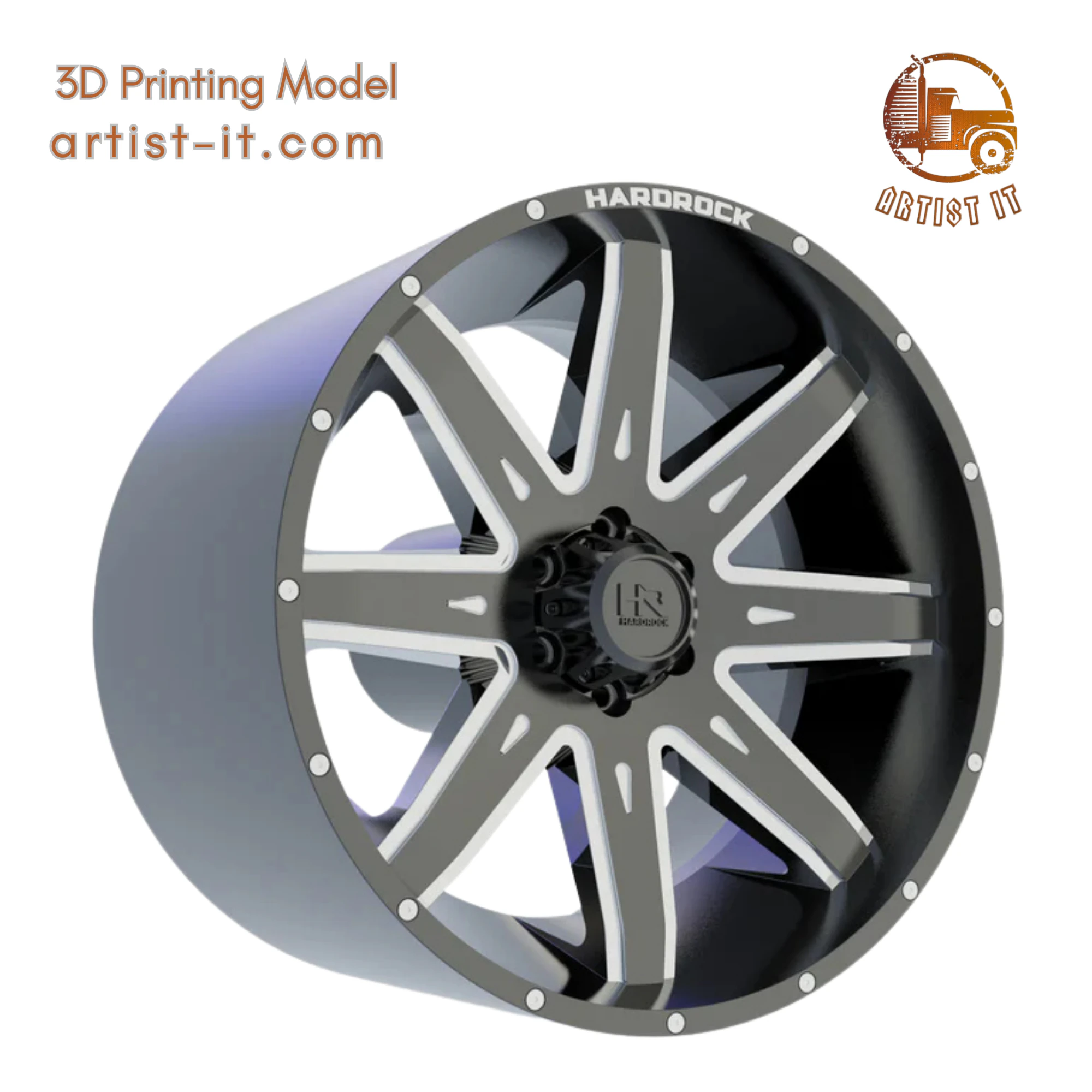 HARDROCK H502 3D PRINT MODEL 3D Print Model .c4d .max .obj .3ds .fbx .stl .blend