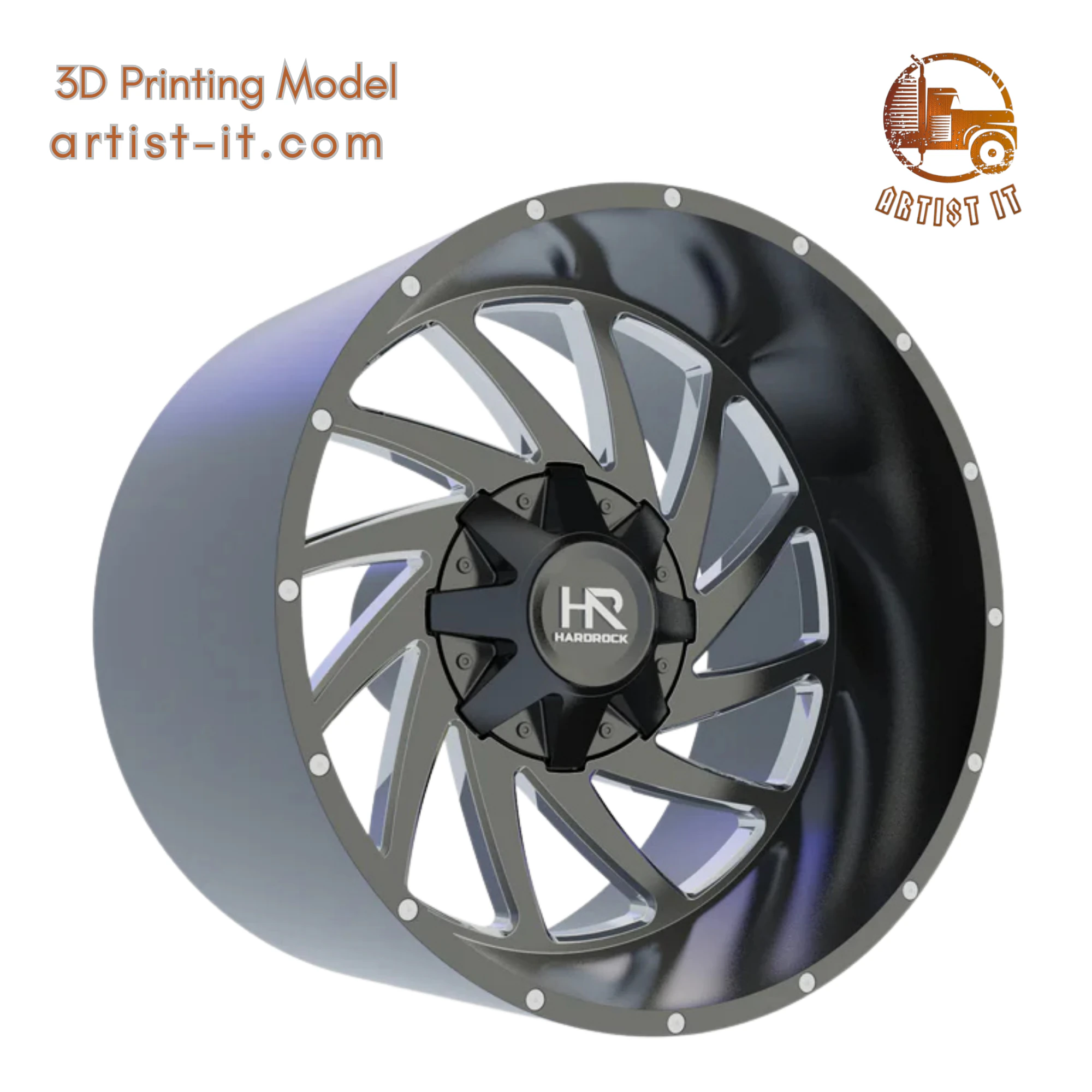 HARDROCK H704 3D PRINT MODEL 3D Print Model .c4d .max .obj .3ds .fbx .stl .blend