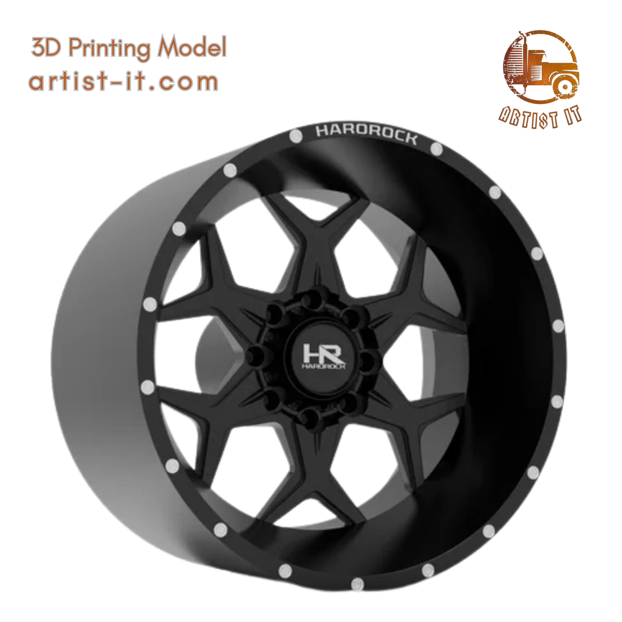 HARDROCK H507 3D PRINT MODEL 3D Print Model .c4d .max .obj .3ds .fbx .stl .blend