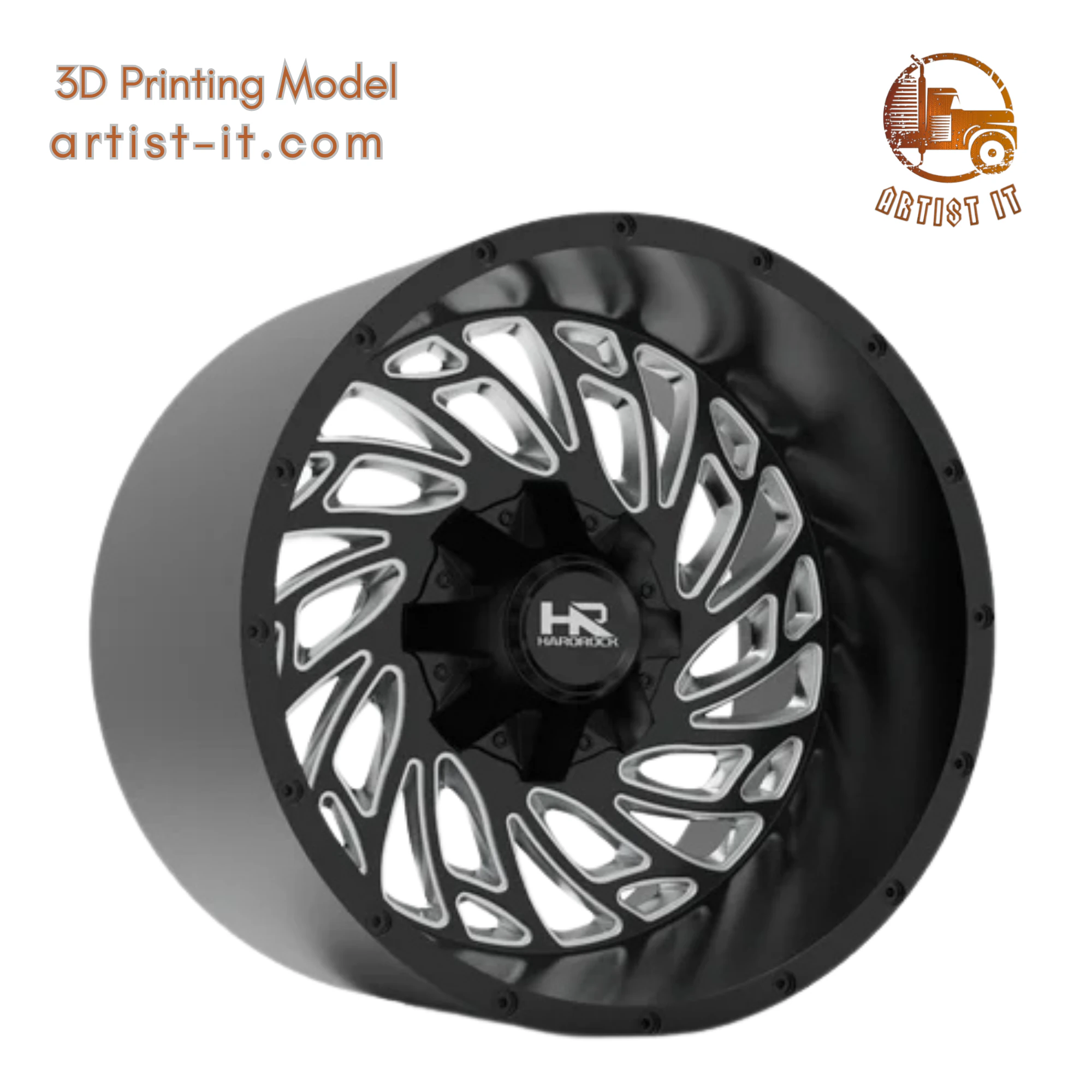 HARDROCK H710 3D PRINT MODEL 3D Print Model .c4d .max .obj .3ds .fbx .stl .blend