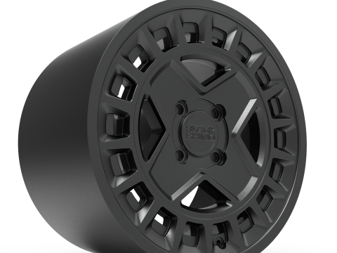 BLACK RHINO 4 SPOKES YORK 3D Принт Модель