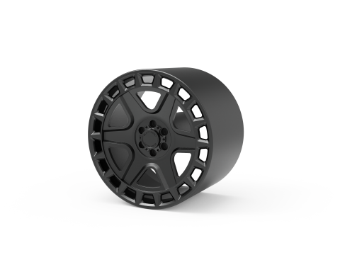 BLACK RHINO 6 spokes york 3D Принт Модель