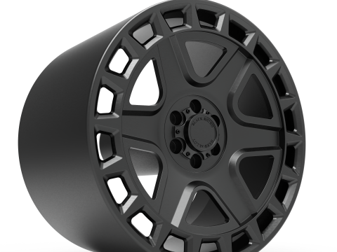 BLACK RHINO 6 spokes york 3D Принт Модель