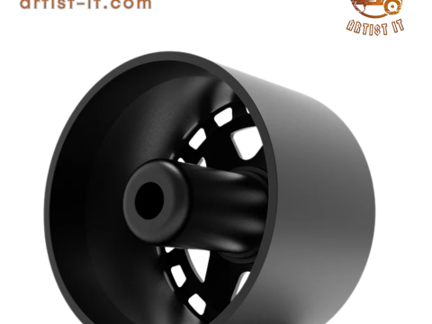 BLACK RHINO 6 spokes york 3D Print Model