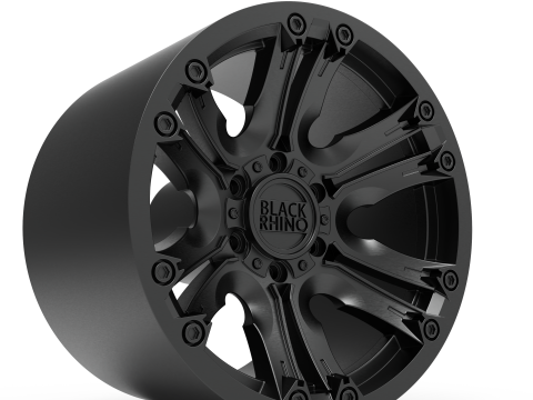 BLACK RHINO Asagai Modelo de Impressão 3D