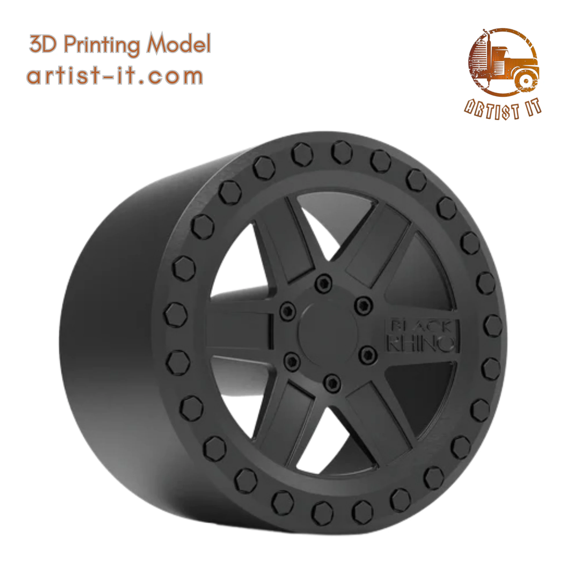 BLACK RHINO Attica 3D Print Model .c4d .max .obj .3ds .fbx .stl .blend