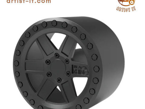 黑犀牛阿提卡 3D 打印模型