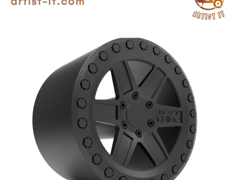 黑犀牛阿提卡 3D 打印模型