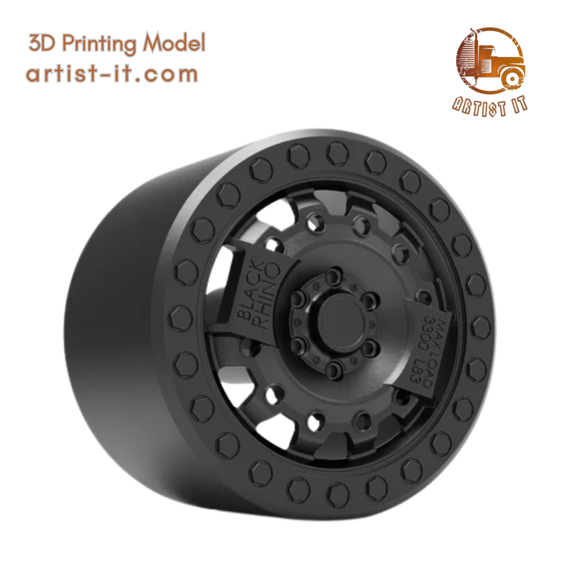 검은 코뿔소 복수자 비드락 3D 프린트 모델 .c4d .max .obj .3ds .fbx .stl .blend 