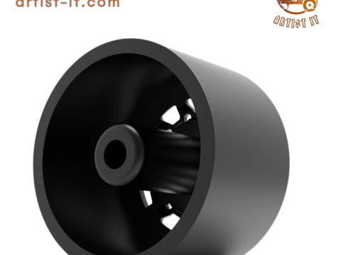 검은 코뿔소 복수자 비드락 3D 프린트 모델