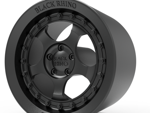 BLACK RHINO Bantam 3D Print Model