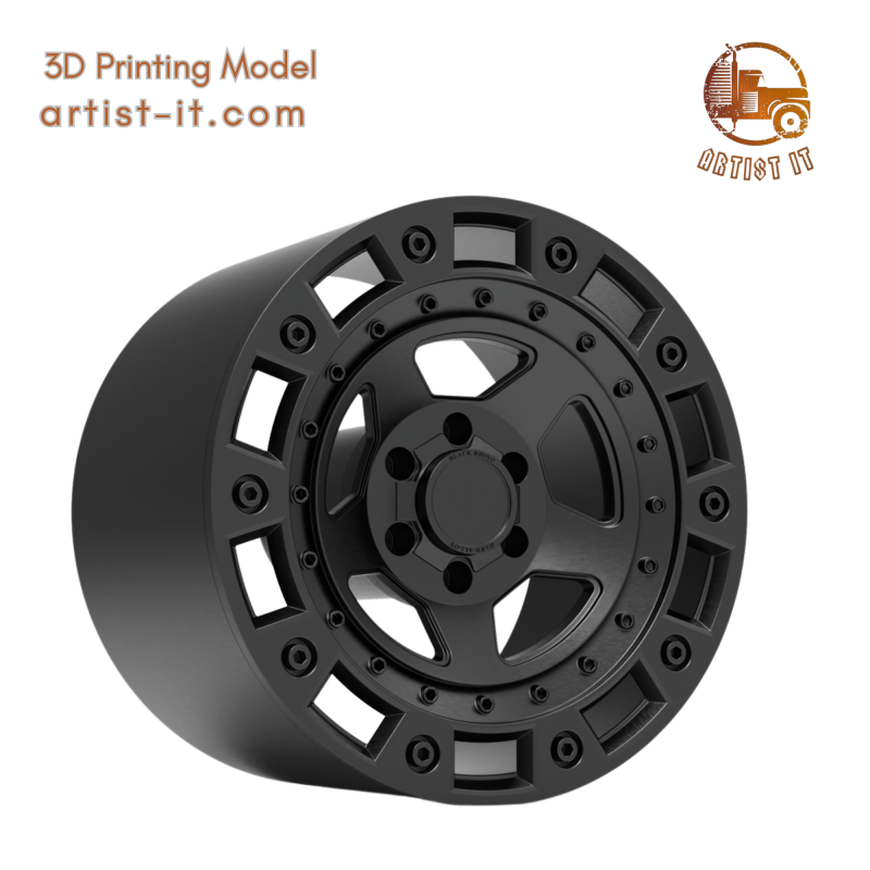 BLACK RHINO Cinco 3D Print Model .c4d .max .obj .3ds .fbx .stl .blend 