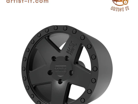 BLACK RHINO Crawler 3D Print Model