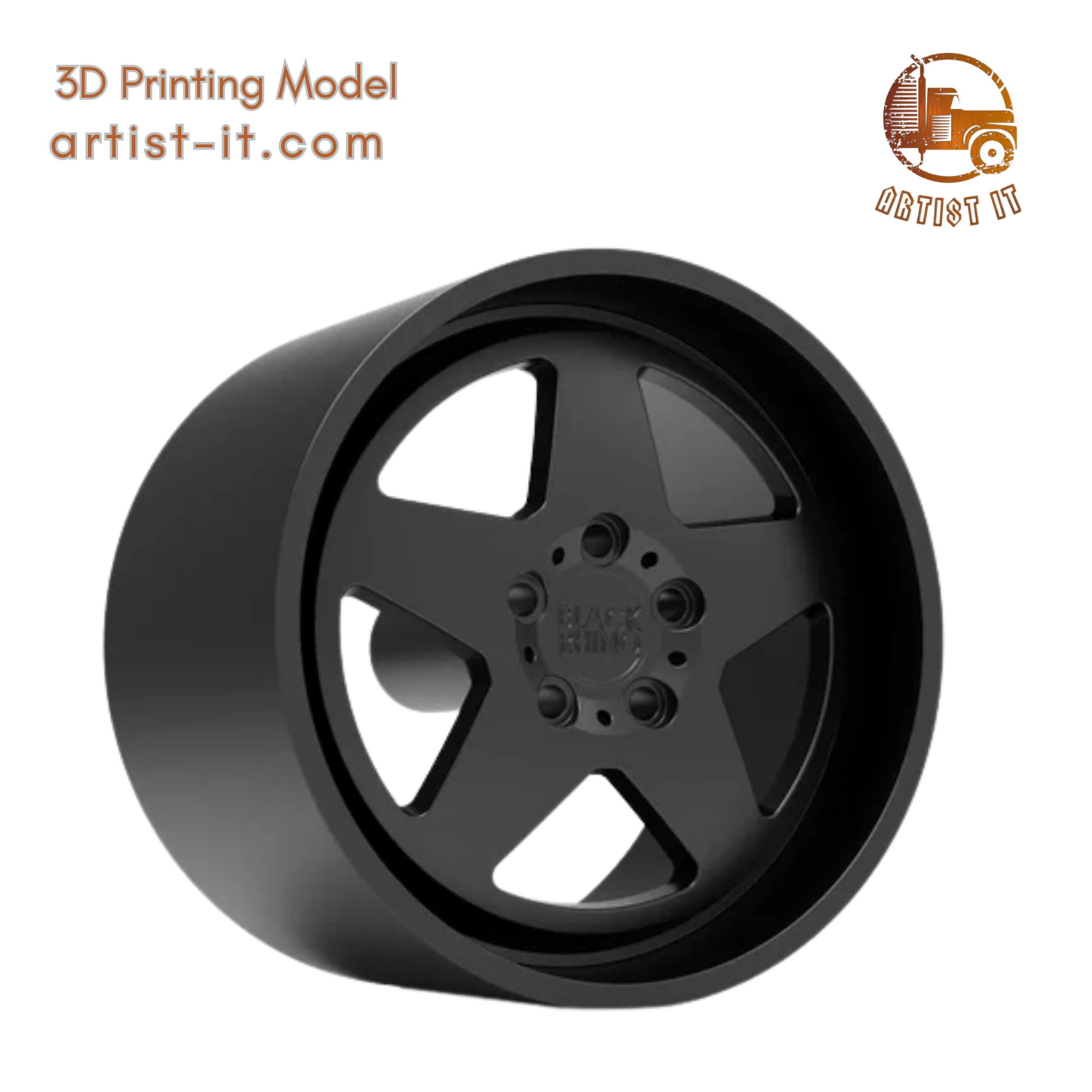 BLACK RHINO Crossover 3D Print Model .c4d .max .obj .3ds .fbx .stl .blend 