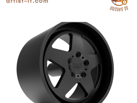 ब्लैक राइनो क्रॉसओवर 3D प्रिंट मॉडल